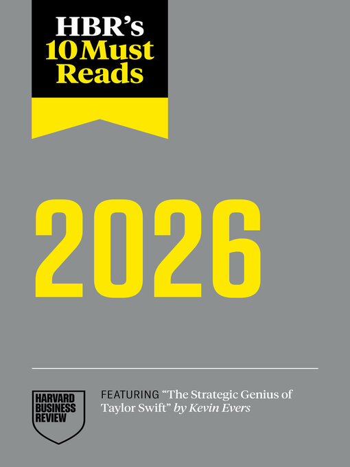 Title details for HBR's 10 Must Reads 2026 by Harvard Business Review - Wait list